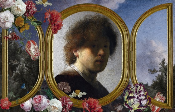 Herman Mhire "Rembrandt triptych 2" - 5 x 7