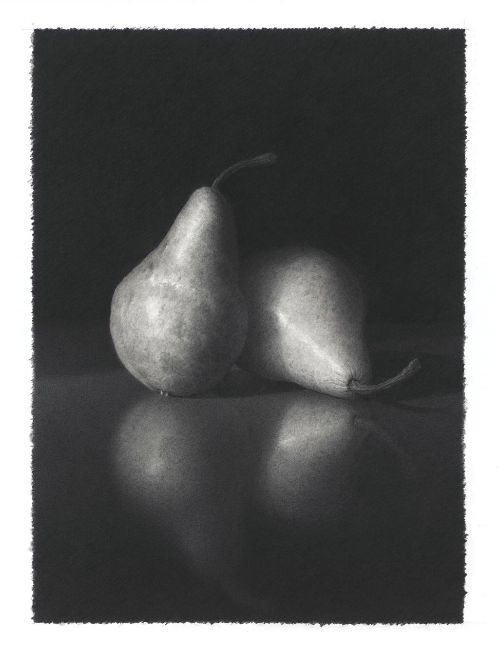 Skip Steinworth "Two Pears" 14" x 10"